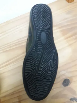 Mocasines negros de piel