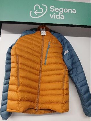 Plumífero de montaña y alpinismo con capucha Hombre Simond