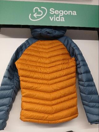 Plumífero de montaña y alpinismo con capucha Hombre Simond