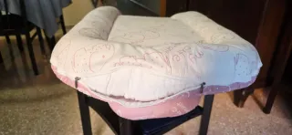 Cuna nido bebe elefantes rosa