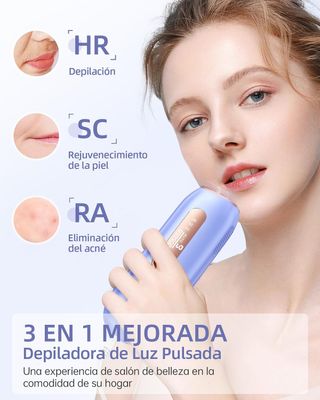 Depiladora Láser de Luz Pulsada