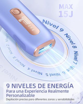 Depiladora Láser de Luz Pulsada