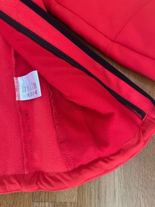 Chaqueta HKM Sports Equipment Roja TXXS