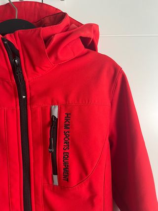 Chaqueta HKM Sports Equipment Roja TXXS