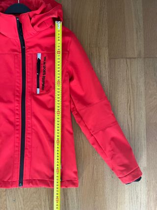 Chaqueta HKM Sports Equipment Roja TXXS