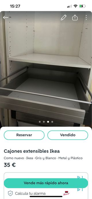 Armario PAX Blanco IKEA 50x58x201cm