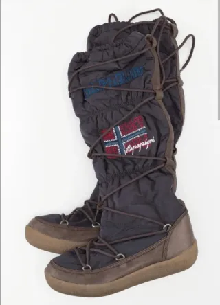 Botas Napapijri Negras y Marrones