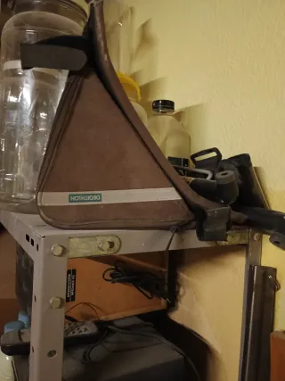 Bolsa triangular Decathlon para bicicleta