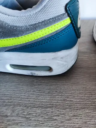 Zapatillas Nike Air Max Grises y Amarillas