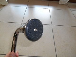 Braccio doccia con soffione nuovo