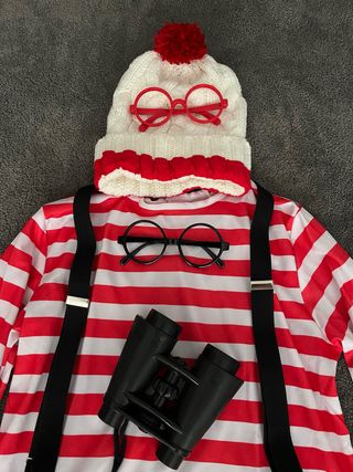 Disfraz Wally/Waldo Talla Única
