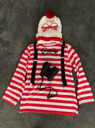 Disfraz Wally/Waldo Talla Única