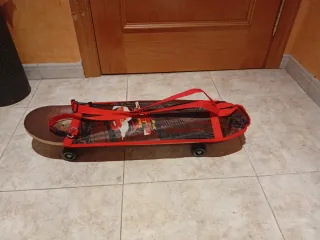 Monopatín Disney Cars con bolsa