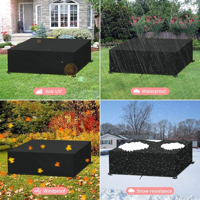 Funda Muebles Jardin Impermeable 220x100x71cm