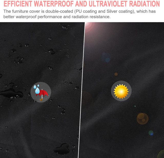 Funda Muebles Jardin Impermeable 220x100x71cm