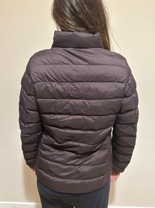 Chaqueta Uniqlo Puffertech Mujer Talla S Marrón
