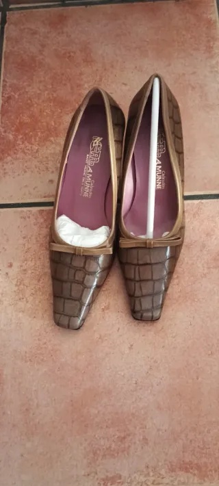 Scarpe eleganti in pelle per donna