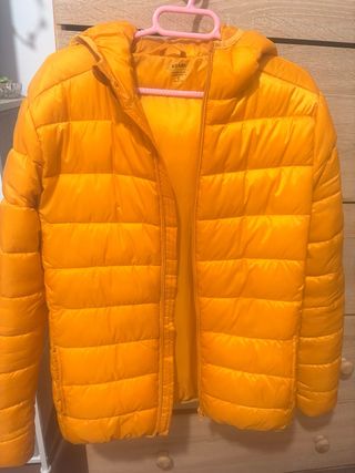Chaqueta acolchada Kiabi naranja UNISEX