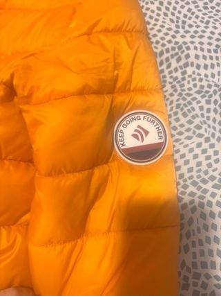 Chaqueta acolchada Kiabi naranja UNISEX