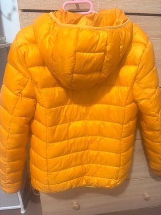 Chaqueta acolchada Kiabi naranja UNISEX