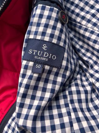 Americana Cortaviento Studio Classics Azul, 50 / M