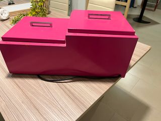 Fundidor de cera grande color fucsia