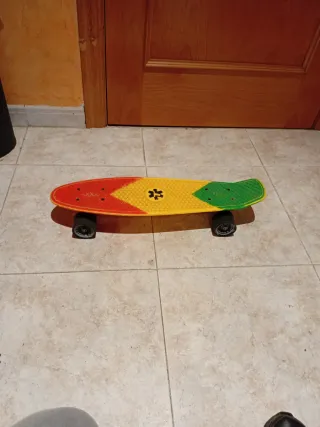 Patinete colorido