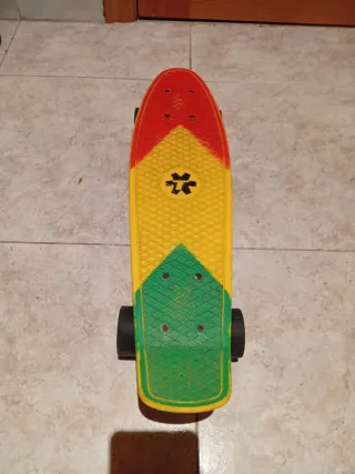 Patinete colorido