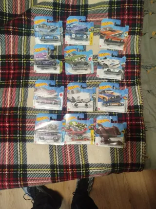 Lote de 11 Coches Hot Wheels