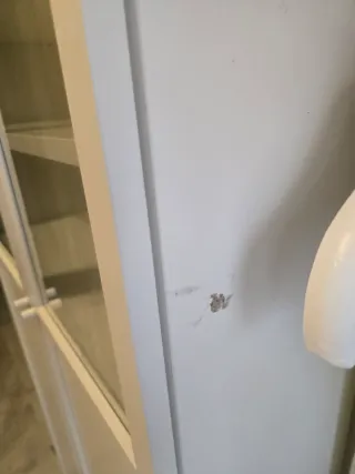 Estantería Billy con puertas de cristal