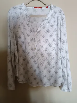 Camisa s.Oliver blanca mujer