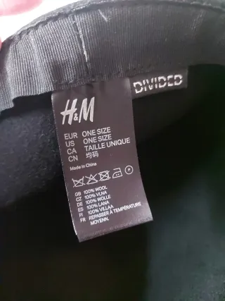 Gorro de paño niña talla única