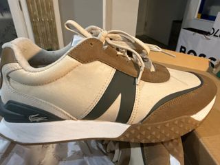 Zapatillas Lacoste Beige/Marrón Talla 46