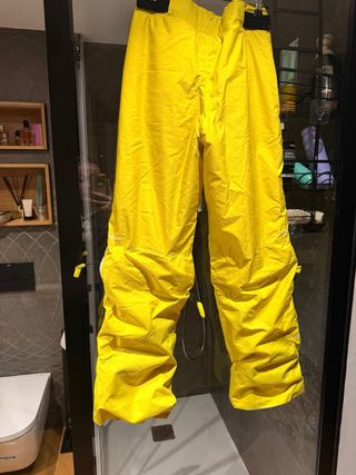 Pantalón de esquí amarillo