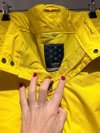 Pantalón de esquí amarillo