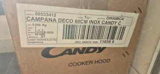 Campana Extractora Candy CCE116/1X