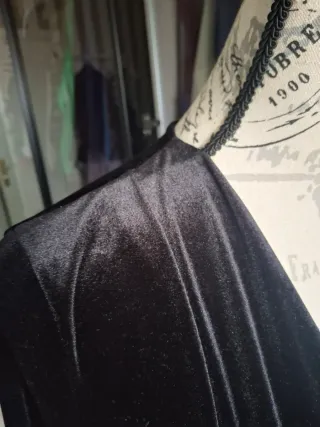 Body Terciopelo Mango Talla XL