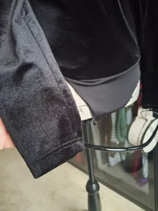 Body Terciopelo Mango Talla XL