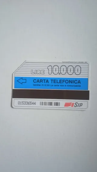 Carta Telefonica SIP - Carta Credito