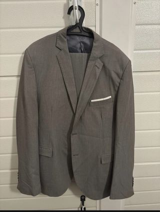 Abito cerimonia uomo grigio TG 54