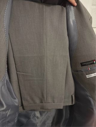 Abito cerimonia uomo grigio TG 54