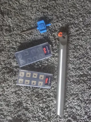 Juego de plaquitas y portaherramientas