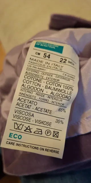 Vestito Benetton bambina 1-3 mesi