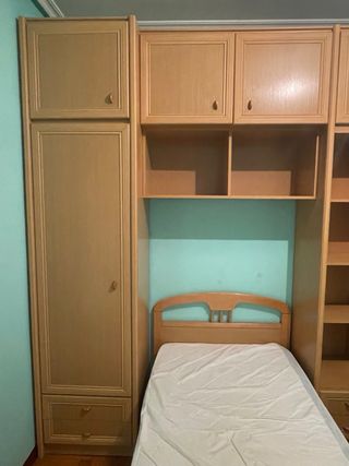 Armario modular para camas individuales