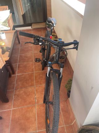 Bicicleta Rockrider Negra