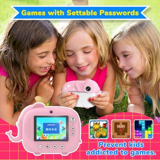 Cámara Fotos Infantil Instantánea Elefante