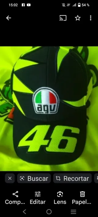 Gorra Oficial Valentino Rossi AGV 46