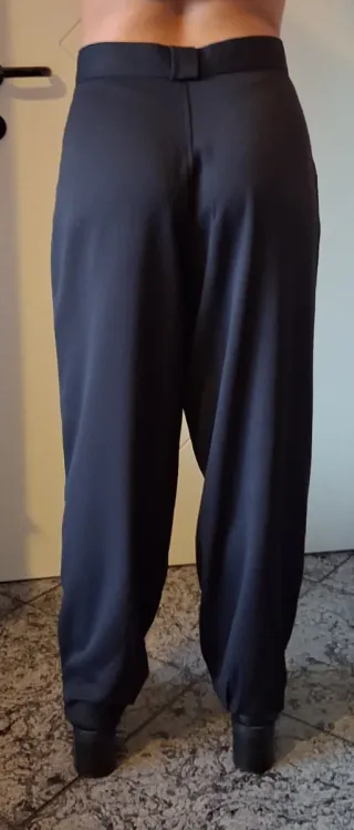 Pantaloni donna gamba larga