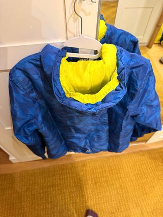 Chaqueta de esquí unisex azul