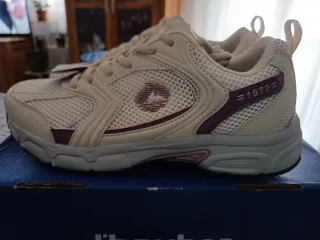 Zapatillas J'hayber Beige/Morado Talla 39